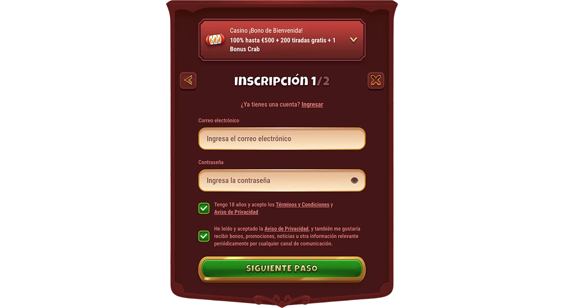 Magius Casino Registrarse